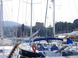 Place de port France Cote d'Azur Mandelieu La Napoule 