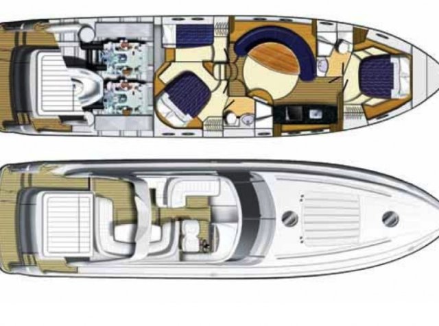 Flybridge GULF CRAFT 36M Majesty Yacht