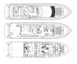 Flybridge PRINCESS 66 on secondhand sale