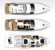 Open PRINCESS V45 - Photo du bateau