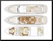 Flybridge FAIRLINE 56 Squadron - Photo du bateau