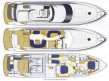 Flybridge PRINCESS 85 Motor Yacht - Photo du bateau