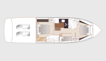 PRINCESS V50 Deck Saloon New Model