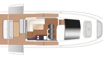 PRINCESS C48 Deck Saloon