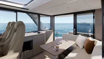 PRINCESS C48 Deck Saloon Hors-bord