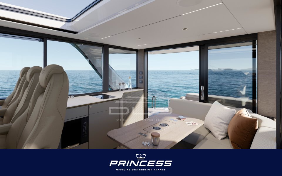 PRINCESS C48 Deck Saloon Hors-bord