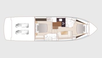 PRINCESS V50 Deck Saloon New Model