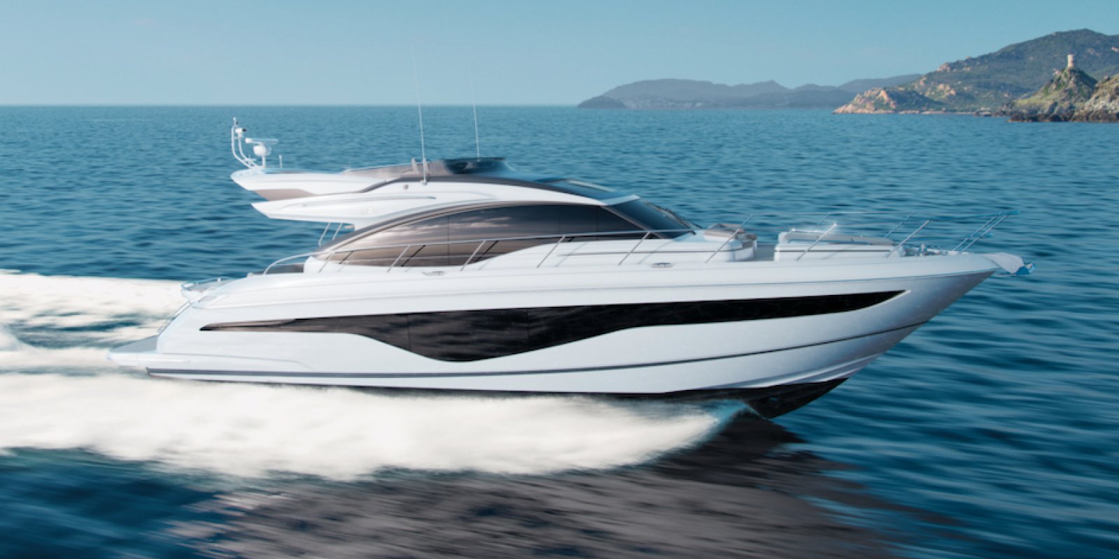 New Princess S62 exhibited at the Dusseldorf Boat Show 18-26 January