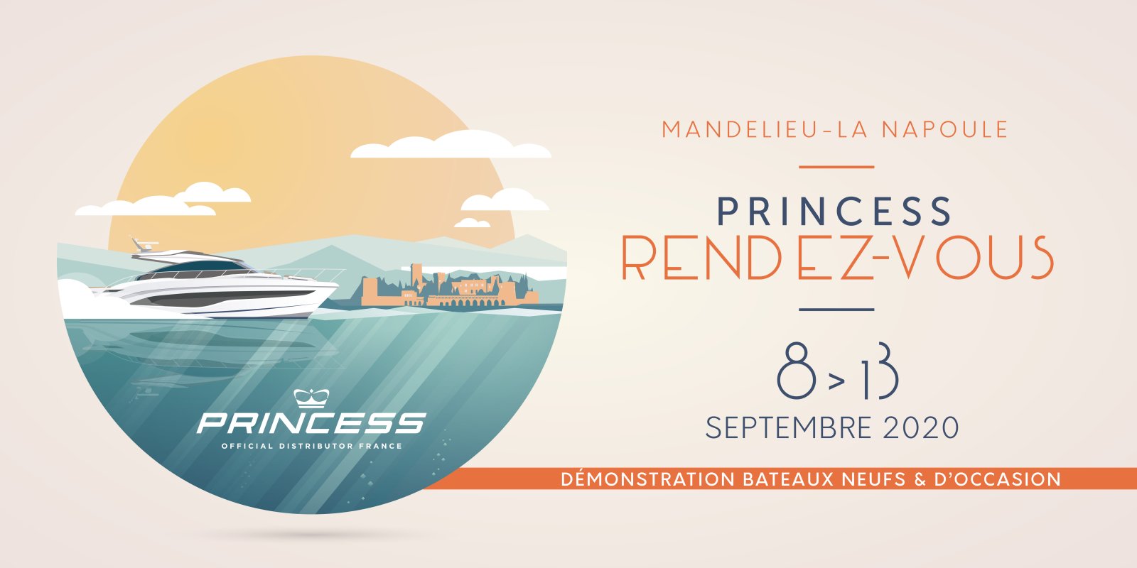 PRINCESS Yachts Rendez-vous 8-13 SEPTEMBER