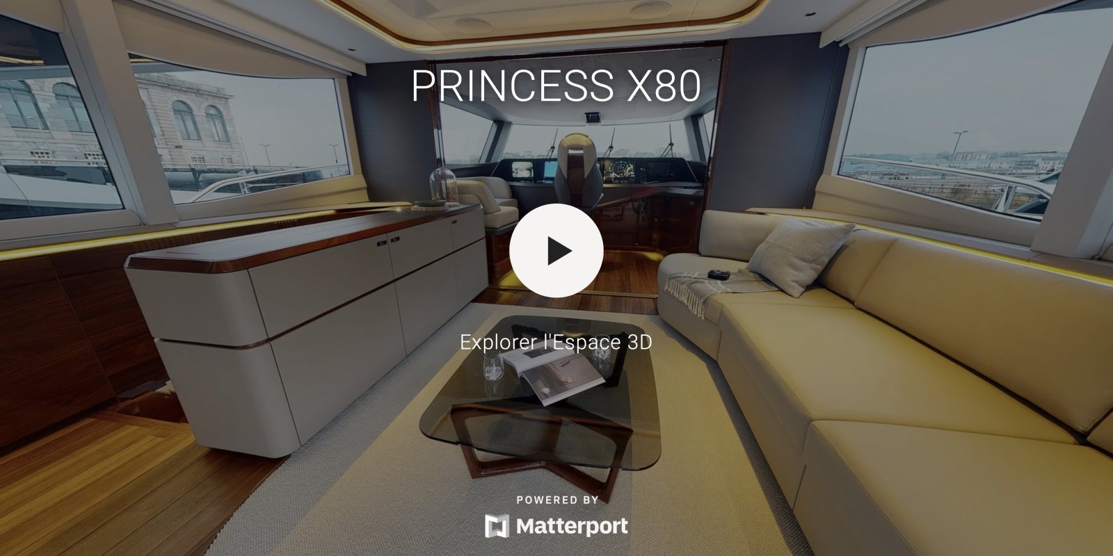New PRINCESS X80 Virtual tour