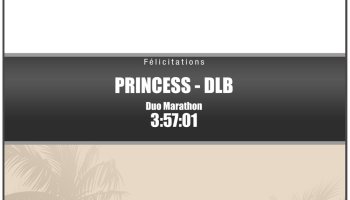 DLB / PRINCESS team at the Nice - Cannes Marathon