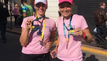 DLB / PRINCESS team at the Nice - Cannes Marathon