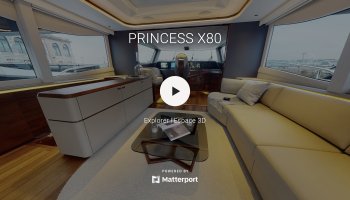 New PRINCESS X80 Virtual tour