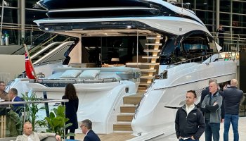 New Princess S72 launched at Dusseldorf Boat show