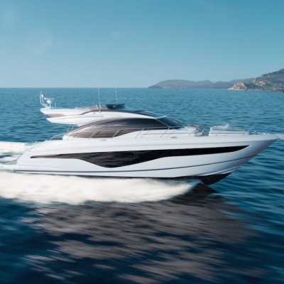 New Princess S62 exhibited at the Dusseldorf Boat Show 18-26 January