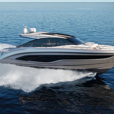 New Princess V55 Exhibited à the Dusseldorf Boat Show 18-26 January