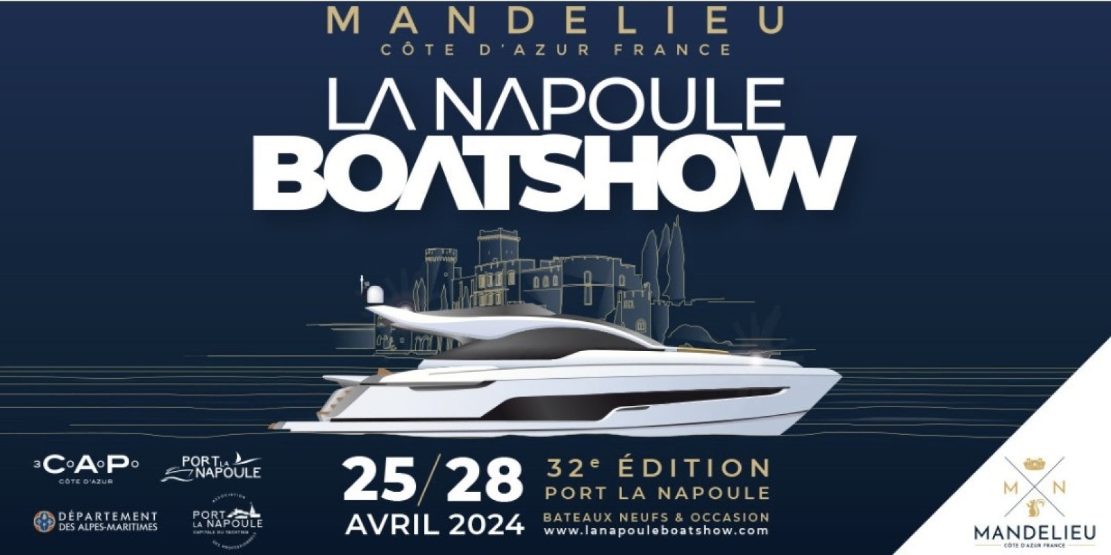 La Napoule Boat Show I 25 au 28 avril 2024
