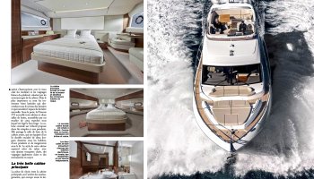 Essais Princess F55 par Neptune yachting Moteur