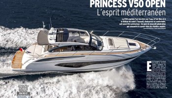 PRINCESS V50 OPEN - L’esprit méditerranéen