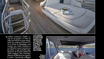 Essai du PRINCESS Y72 par Neptune magazine