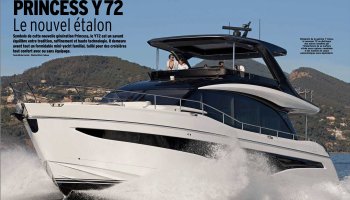 Essai du PRINCESS Y72 par Neptune magazine