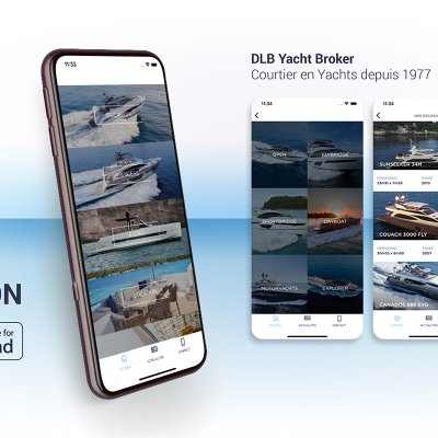 Nouvelle application DLB Yacht Broker disponible dans l'APPLE Store