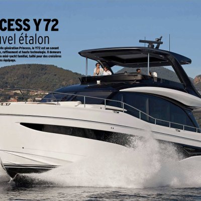 Essai du PRINCESS Y72 par Neptune magazine