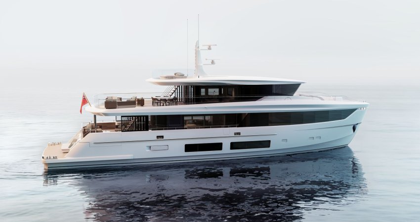 Princess Odyssey 108 : les premières images d’un nouveau superyacht de 33 mètres
